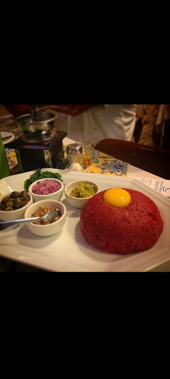 Prato de culinária internacional
